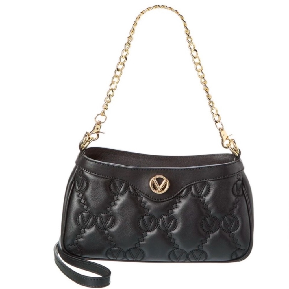 Elegant Black Leather Handbag